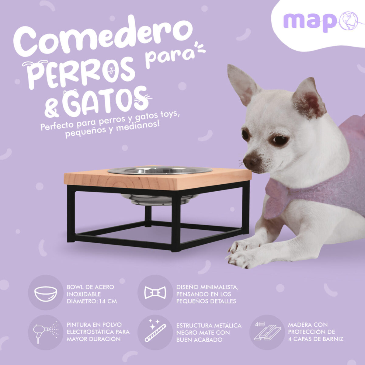 COMEDERO MASCOTA INDIVIDUAL - Imagen 6