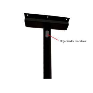 TV RACK EXTRA LARGO TECHO - 50" A 65" - Imagen 4