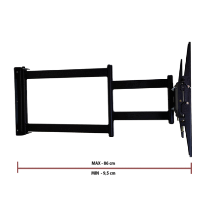 RACK EXTRA LARGO PARA TV  DE 32" A 75"